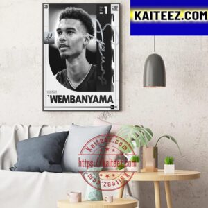 San Antonio Spurs Select Victor Wembanyama With The No 1 Pick In The 2023 NBA Draft Art Decor Poster Canvas