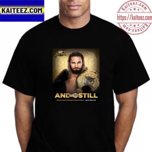 Seth Rollins And Still World Heavyweight Champion In NXT Gold Rush Vintage T-Shirt