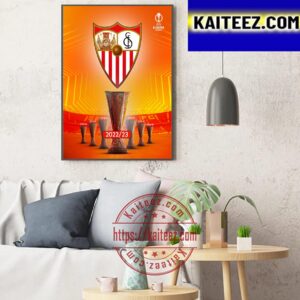 Seven UEFA Europa League Titles For Sevilla Art Decor Poster Canvas