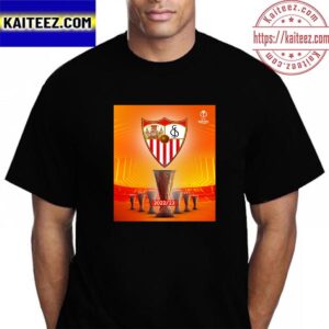 Seven UEFA Europa League Titles For Sevilla Vintage T-Shirt