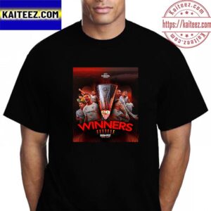 Sevilla Are Winners UEFA Europa League Budapest 2023 Vintage T-Shirt