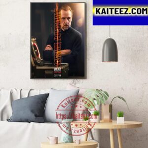 Simon Pegg as Benji In Mission Impossible Dead Reckoning Part One Art Decor Poster Canvas