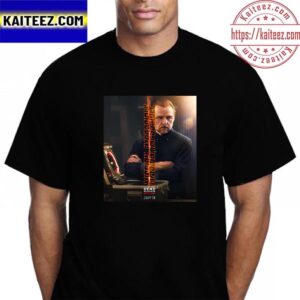 Simon Pegg as Benji In Mission Impossible Dead Reckoning Part One Vintage T-Shirt