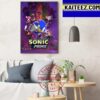 Sonic Prime Season 2 Has Been Confirmed To Be On Netflix July 13th Art Decor Poster Canvas
