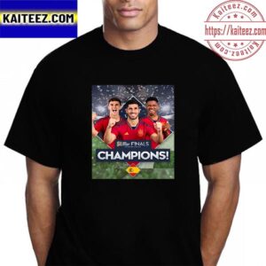 Spain Are The 2023 UEFA Nations League Champions For The First Time Vintage T-Shirt