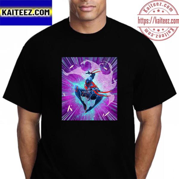 Spider Man 2099 Fan Art For Spider Man Across The Spider Verse Vintage T-Shirt