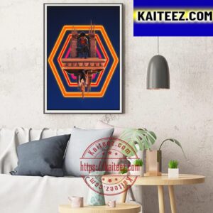 Spider Man And Gwen Stacy In Spider Verse Across The Spider Verse Art Decor Poster Canvas