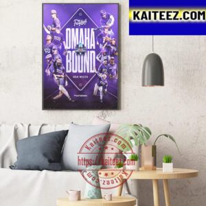 TCU Baseball The Frogs Are Going Back To 2023 NCAA Mens College World Series Omaha Art Decor Poster Canvas