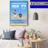 Tampa Bay Rays First Team To Lead MLB In Both Categories Through May Since 1955 Dodgers Art Decor Poster Canvas