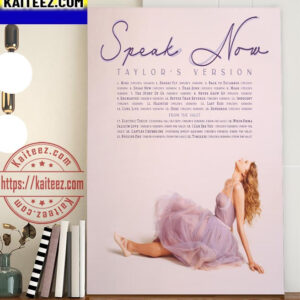 Taylor Swift Speak Now Cover Collaborations With Hayley Williams From Paramore And Fall Out Boy Art Decor Poster Canvas