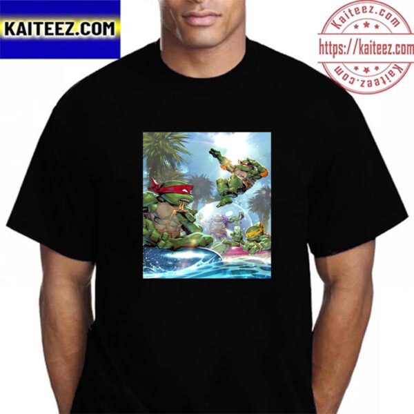 Teenage Mutant Ninja Turtles Mutant Mayhem Welcome To Summer Vintage T-Shirt