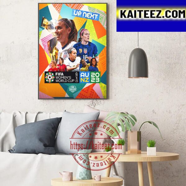 The 2023 FIFA Womens World Cup In Australia And New Zealand Art Decor Poster Canvas