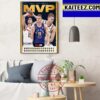 The First NBA Finals MVP For Nikola Jokic Art Decor Poster Canvas