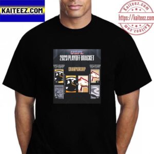 The 2023 USFL Playoff Bracket Is Complete Vintage T-Shirt