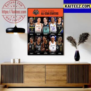 The 2023 WNBA All-Star Starters Are Set Art Decor Poster Canvas