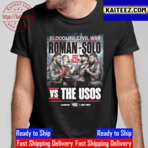 The Bloodline Vs The Usos 2023 Money In The Bank Bloodline Civil War Vintage T-Shirt