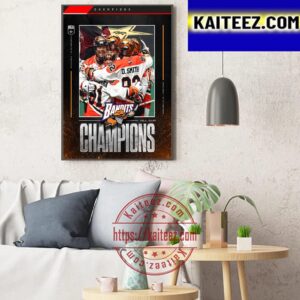 The Buffalo Bandits Are The 2023 NLL Champions Art Decor Poster Canvas
