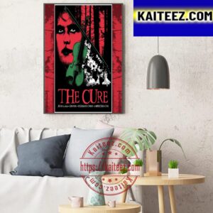 The Cure June 6 2023 Denver Fiddlers Green Amphitheatre Art Decor Poster Canvas
