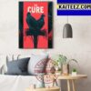 The Cure June 6 2023 Vivint Smart Home Arena Salt Lake City UT Art Decor Poster Canvas