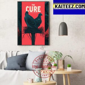 The Cure June 8 2023 Xcel Energy Center Minneapolis Art Decor Poster Canvas