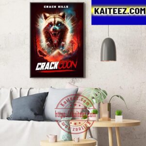 The First Poster For Crackcoon Art Decor Poster Canvas