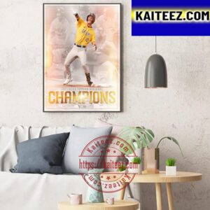 The Golden Eagles Southern Miss Baseball Are 2023 NCAA Auburn Regional Champions Art Decor Poster Canvas