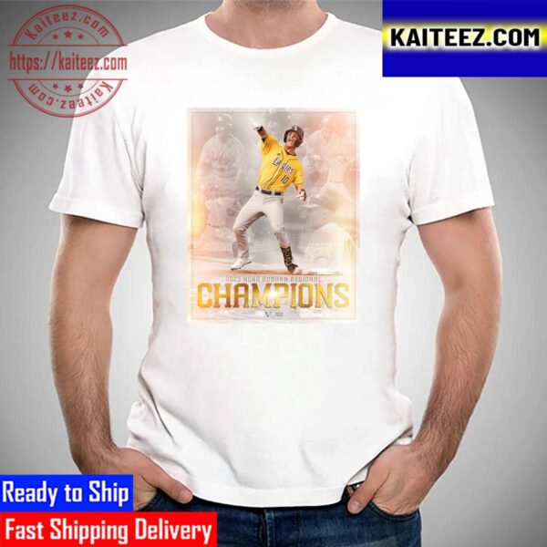 The Golden Eagles Southern Miss Baseball Are 2023 NCAA Auburn Regional Champions Vintage T-Shirt