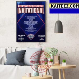 The Inaugural Breakthrough Series Invitational 17U Tournament Art Decor Poster Canvas