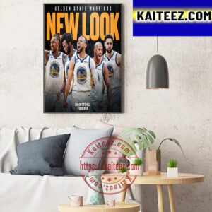 The New Look Golden State Warriors After 2023 NBA Draft Art Decor Poster Canvas
