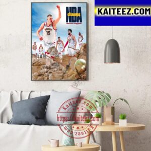 The Nuggets Are NBA Champions For The First Time In Franchise History Art Decor Poster Canvas