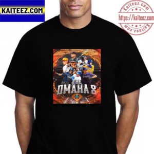 The Omaha 8 NCAA 2023 Mens College World Series Omaha Vintage T-Shirt