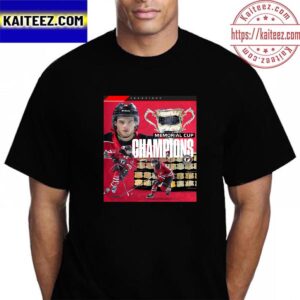 The Quebec Remparts Are 2023 Memorial Cup Champions Vintage T-Shirt