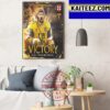 The Realm Is Uknighted Vegas Golden Knights 2023 Stanley Cup Champions Art Decor Poster Canvas