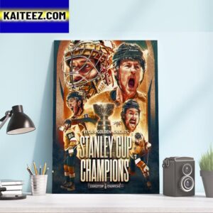 The Vegas Golden Knights Are Your 2022-23 Stanley Cup Champions Art Decor Poster Canvas