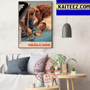 Thelma And Louise Of Ridley Scott On The Criterion Collection Art Decor Poster Canvas