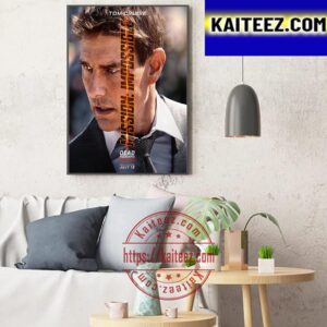 Tom Cruise Is Ethan Hunt In Mission Impossible Dead Reckoning Part One Art Decor Poster Canvas