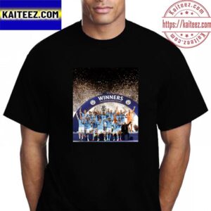 UEFA Champions League 2022-2023 Winners Are Manchester City Vintage T-Shirt