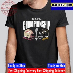 USFL Championship Birmingham Stallions Vs Pittsburgh Maulers Match Up Vintage T-Shirt