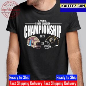 USFL North Division Championship Michigan Panthers Vs Pittsburgh Maulers Vintage T-Shirt