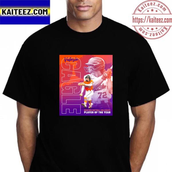 Valerie Cagle Is 2023 Softball Collegiate Player Of The Year Vintage T-Shirt