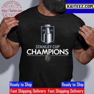 Vegas Golden Knights 2023 Stanley Cup Champions Logo Vintage T-Shirt