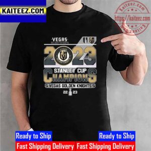 Vegas Golden Knights Are Winners 2023 Stanley Cup Champions Vintage T-Shirt