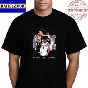 Victor Wembanyama Goes No 1 To San Antonio Spurs In The 2023 NBA Draft Vintage T-Shirt