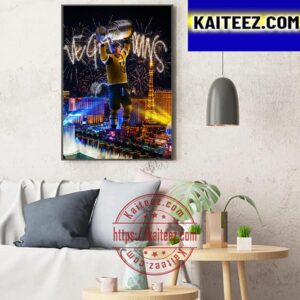 Viva Las Vegas The Vegas Golden Knights Are The 2023 Stanley Cup Champions Art Decor Poster Canvas