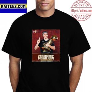Vlatko Cancar And Denver Nuggets Are 2022-23 NBA Champions Vintage T-Shirt