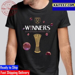 West Ham United Winners 2022-23 Europa Conference League Champions Vintage T-Shirt