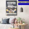 Teddy Blueger And Vegas Golden Knights Are 2023 Stanley Cup Champions Art Decor Poster Canvas