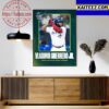 2023 Home Run Derby Winner Is Vladimir Guerrero Jr Toronto Blue Jays Art Decor Poster Canvas