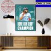 2023 Home Run Derby Winner Is Vladimir Guerrero Jr Art Decor Poster Canvas