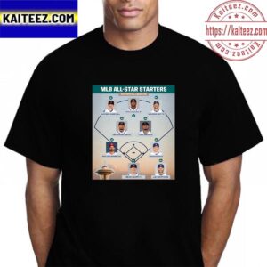 2023 MLB All-Star Starters Of National League Vintage T-Shirt
